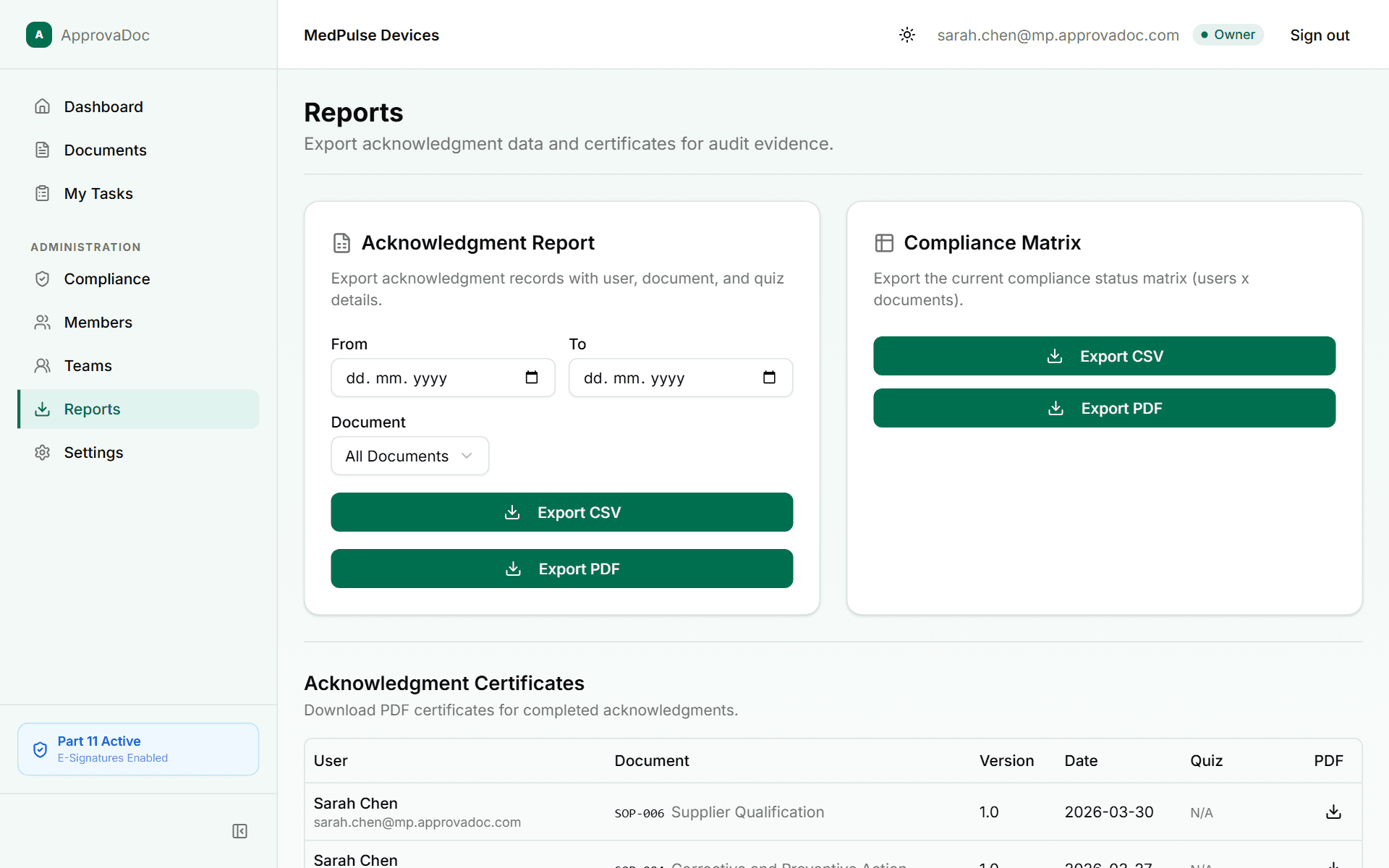 Software Validation Guide
